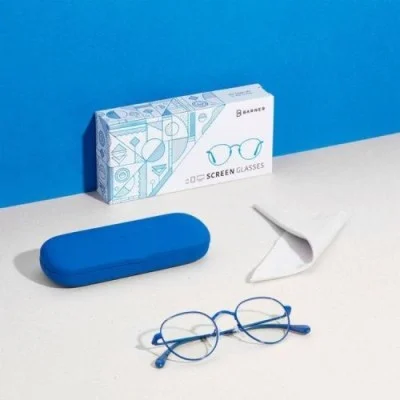 Barner Ginza Anti-Blue Light Screen Glasses - Classic Blue